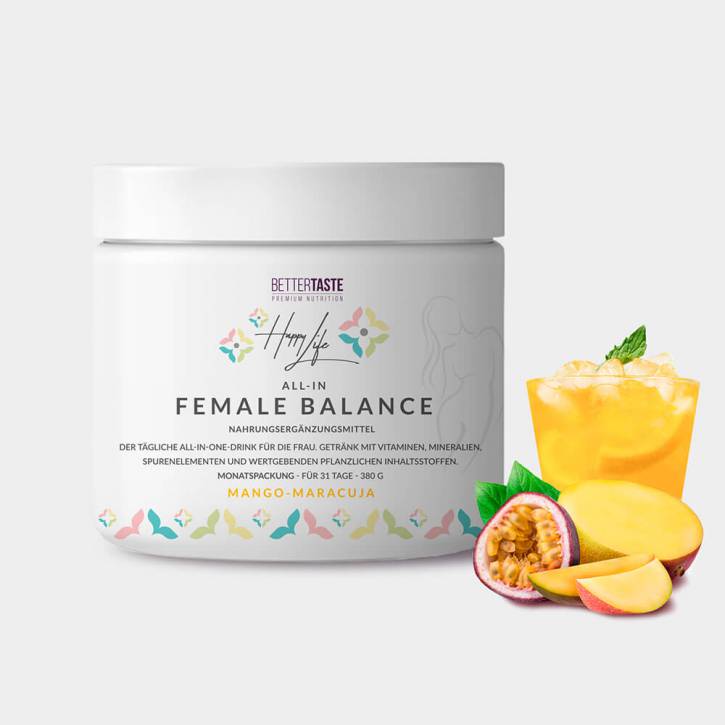 HAPPY LIFE - ALL IN FEMALE BALANCE – MANGO-MARACUJA