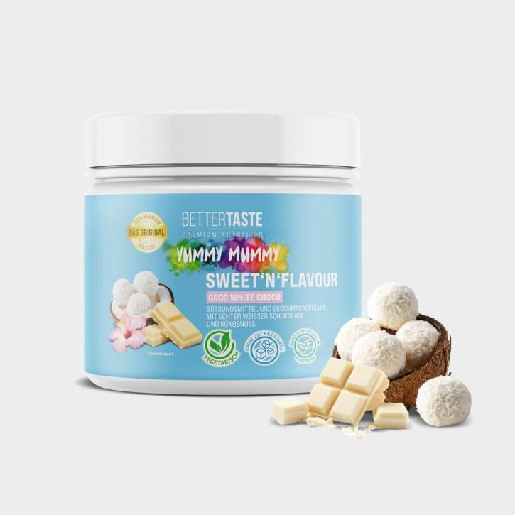 YUMMY MUMMY Sweet'n Flavour - Coco White Choco