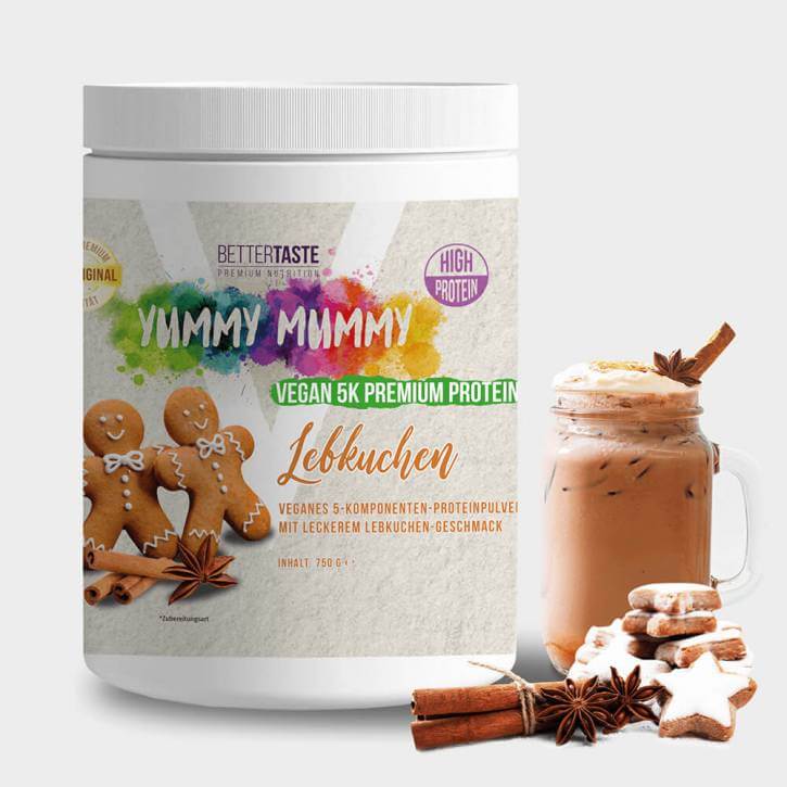 YUMMY MUMMY VEGAN 5K PREMIUM PROTEIN LEBKUCHEN