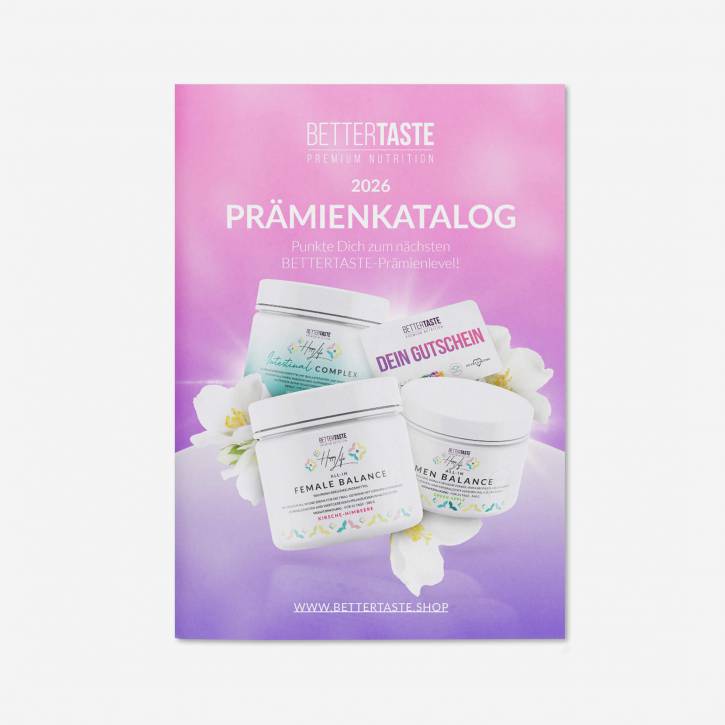 BETTERTASTE – Prämienkatalog 2026