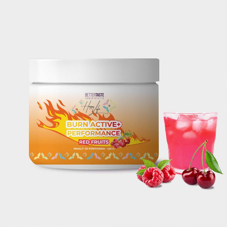 HAPPY LIFE – BURN ACTIVE+ PERFORMANCE – RED FRUITS