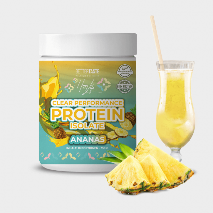 HAPPY LIFE - CLEAR PERFORMANCE PROTEIN ISOLATE - ANANAS