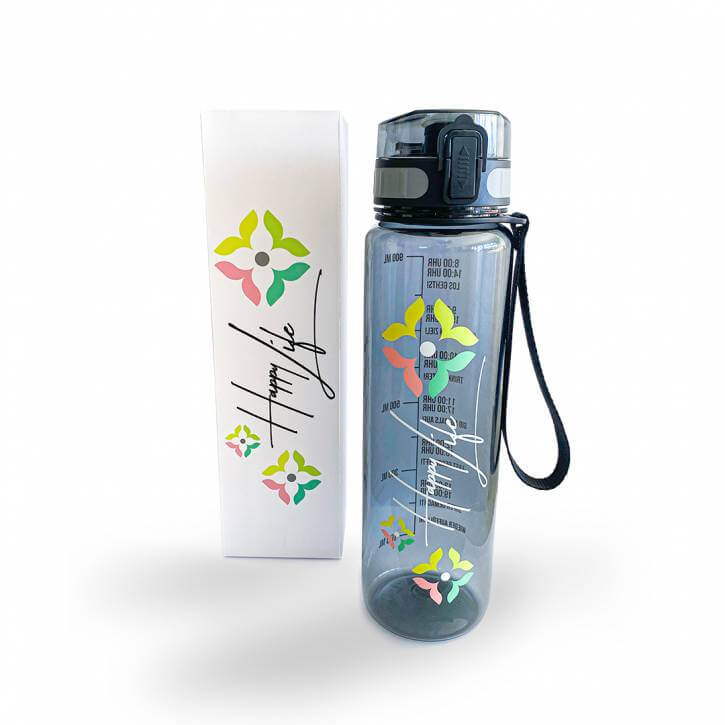 HAPPY LIFE - PREMIUM TRINKFLASCHE