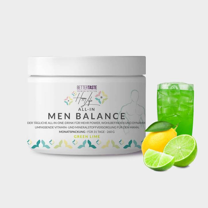 HAPPY LIFE - ALL IN MEN BALANCE - GREEN LIME