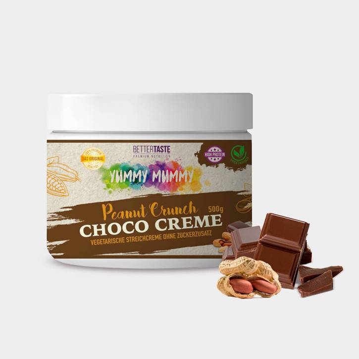 YUMMY MUMMY PEANUT CRUNCH CHOCO CREME