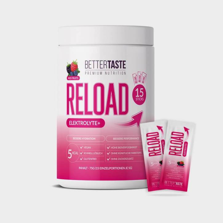 RELOAD ELECTROLYTE+ RED FRUITS