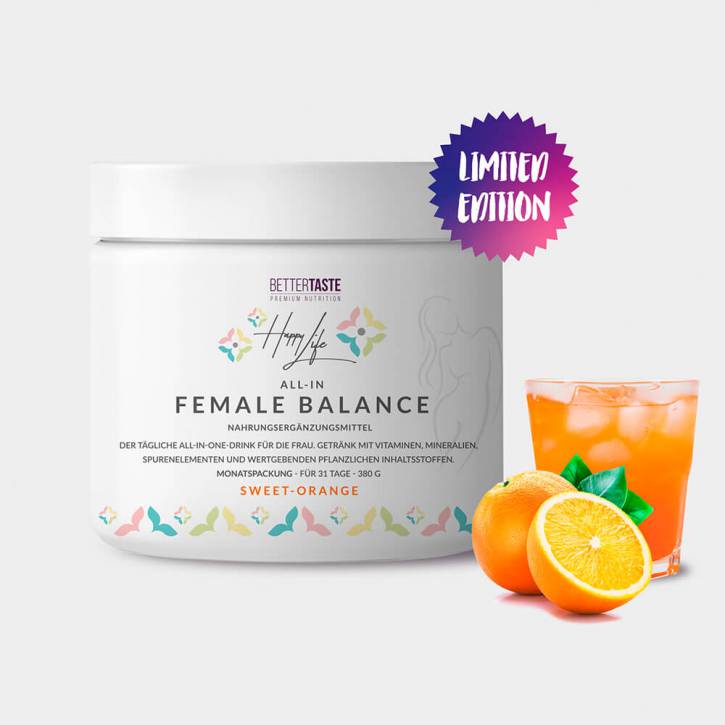 HAPPY LIFE - ALL IN FEMALE BALANCE – SWEET-ORANGE