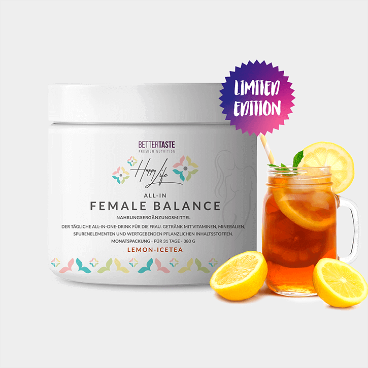 HAPPY LIFE - ALL IN FEMALE BALANCE - LEMON-ICETEA