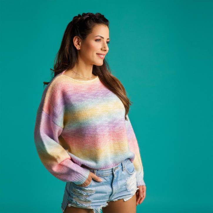 HEART & MOTION - RAINBOW PULLOVER