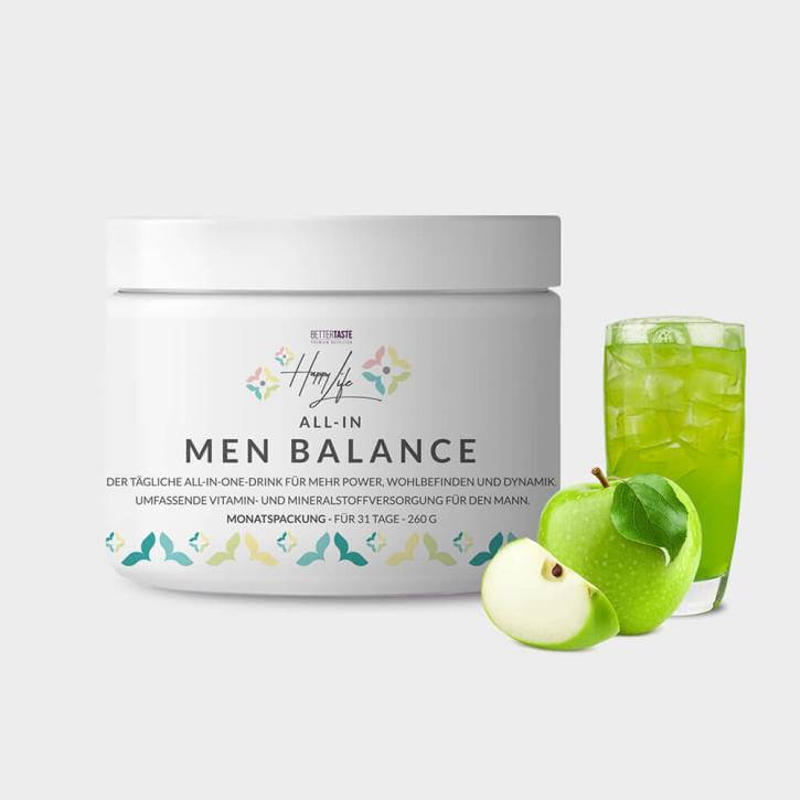 HAPPY LIFE - ALL IN MEN BALANCE - GREEN APPLE