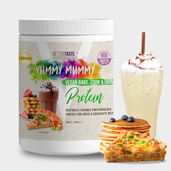 YUMMY MUMMY VEGAN BAKE COOK & DRINK PROTEIN