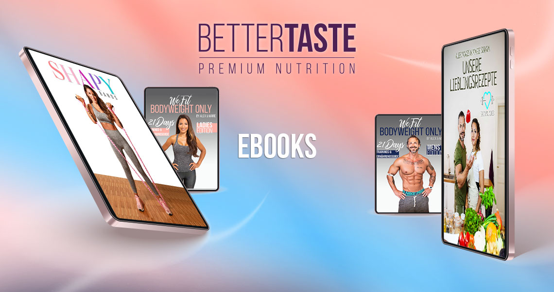 Fitness-eBooks von Marie und Alex