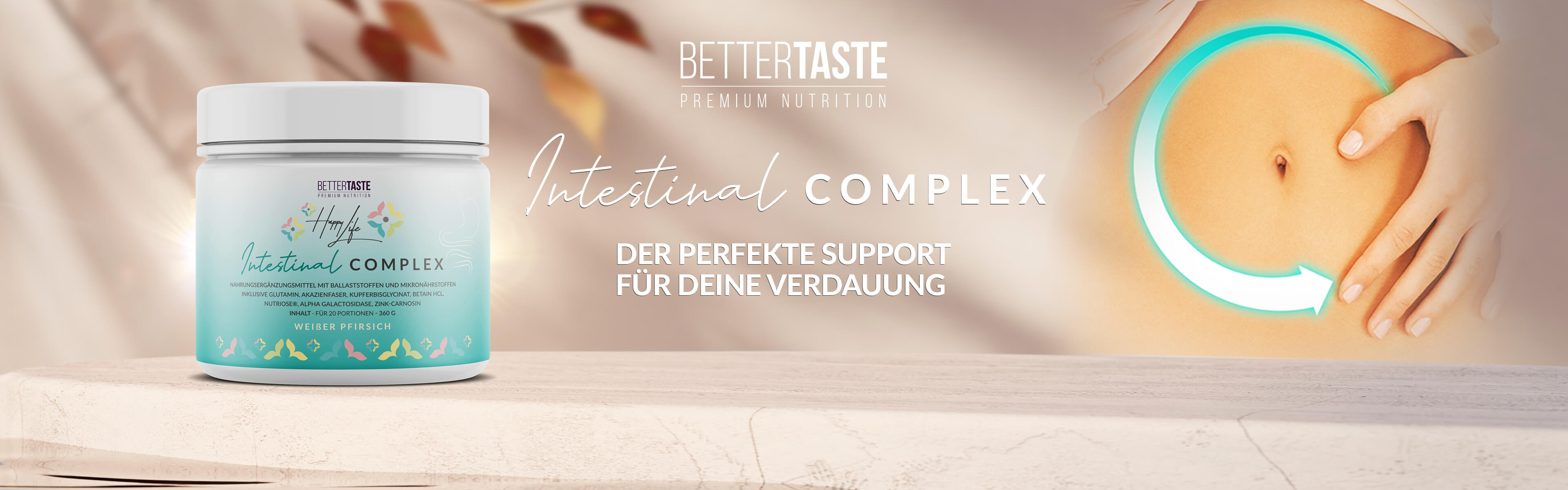  HAPPY LIFE – INTESTINAL COMPLEX – WEISSER PFIRSICH