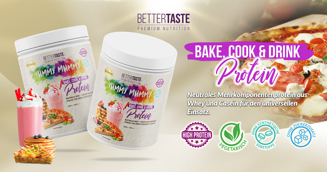 YUMMY MUMMY BAKE, COOK & DRINK PROTEIN