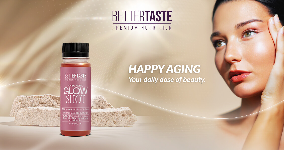 Jetzt Neu - Happy Aging Glow Shot
