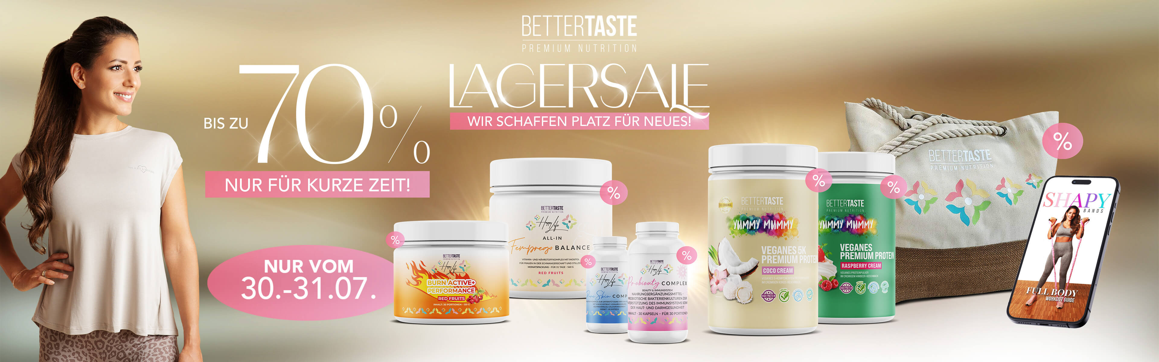 Lagersale - wir schaffen Platz für Neues!