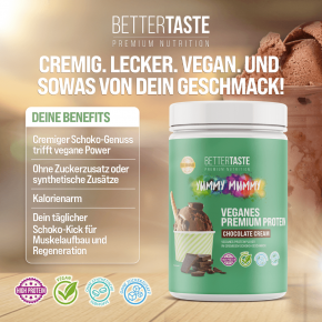 YUMMY MUMMY VEGANES PREMIUM PROTEIN CHOCO CREAM
