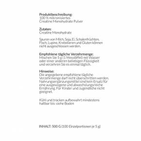 CREATINE MONOHYDRATE