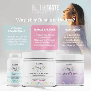 ENDOMETRIOSE BALANCE 3er-Bundle Erdbeere-Limette