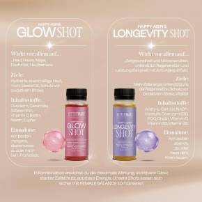 3ER SET HAPPY AGING – GLOW SHOT