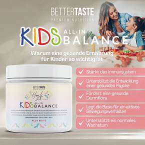 HAPPY LIFE - ALL IN KIDS BALANCE - RED FRUITS