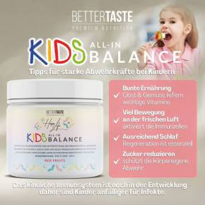 HAPPY LIFE - ALL IN KIDS BALANCE - RED FRUITS
