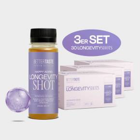 3ER SET HAPPY AGING – LONGEVITY SHOT