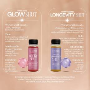 3ER SET HAPPY AGING – LONGEVITY SHOT