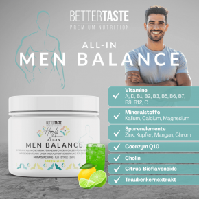 HAPPY LIFE - ALL IN MEN BALANCE - GREEN LIME