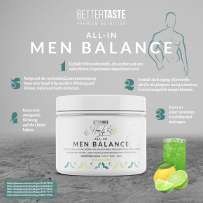 HAPPY LIFE - ALL IN MEN BALANCE - GREEN LIME