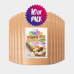 YUMMY MUMMY 10ER SET NATURAL BITE PROTEIN BAR – MANDEL KOKOS