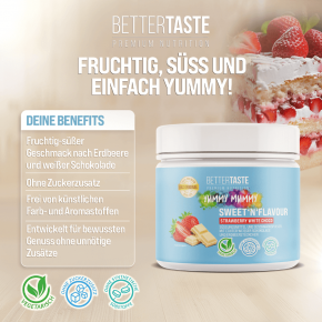 YUMMY MUMMY Sweet'n Flavour - Strawberry White Choco