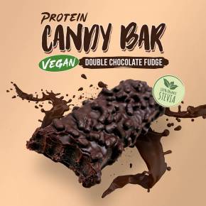 YUMMY MUMMY 10ER SET PROTEIN CANDY BAR – DOUBLE CHOCOLATE FUDGE