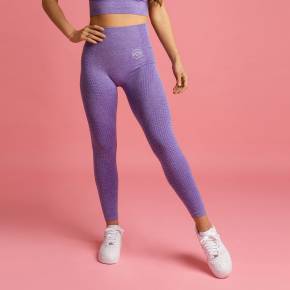 HEART & MOTION - SEAMLESS BASIC PANTS LONG LILAC