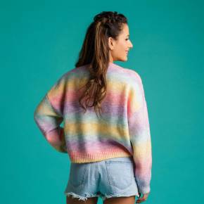 HEART & MOTION - RAINBOW PULLOVER